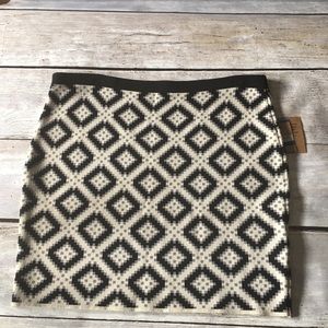 Rachel Rachel Roy Geometric Print Mini Skirt